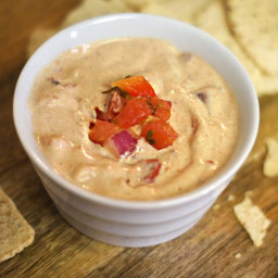 Healthy Queso Dip (Dairy-free, Soy-free)