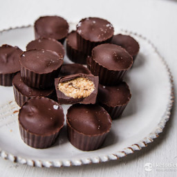 Healthy "Peanut" Butter Chocolate Cups
