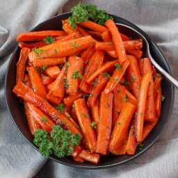Healthy Roasted Carrots (with Brown Sugar)- Food Meanderings