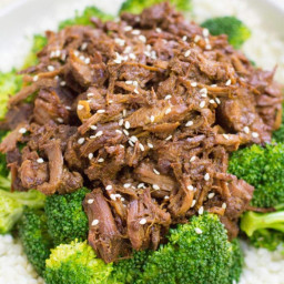 Healthy Slow Cooker Beef and Broccoli