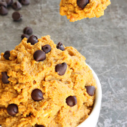 Healthy Snack: Pumpkin Spice Cookie Dough Dip