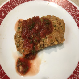 Healthy Spicy Turkey Meatloaf