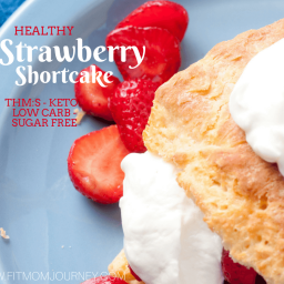 Healthy Strawberry Shortcake