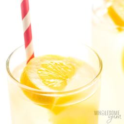 Healthy Sugar-Free Lemonade Recipe - 3 Ingredients