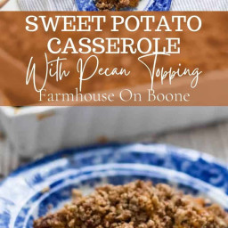 Healthy Sweet Potato Casserole 
