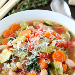 Healthy Tuscan Vegetable Soup