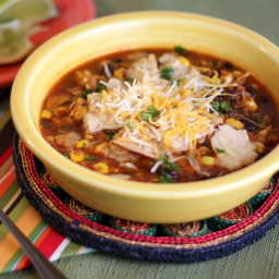 Healthy Chicken Tortilla Soup