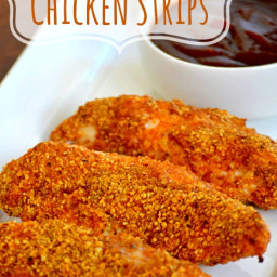 Heart-Healthy Almond Crusted Chicken Strips Recipe