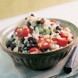 Hearty and Healthy Barley and Black Bean Salad