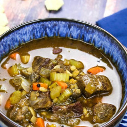 Hearty Beef With Barley Soup