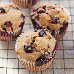 Hearty Blueberry Muffins