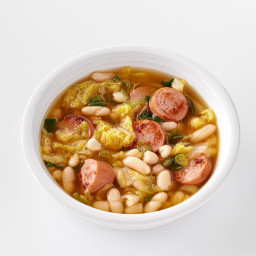 Hearty Cannellini & Sausage Soup