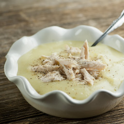 Hearty Chicken Cauliflower Soup
