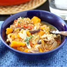Hearty Chicken Stew with Butternut Squash & Quinoa