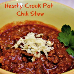 Hearty Crock Pot Chili Stew
