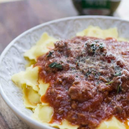 Hearty Herbed Meat Sauce