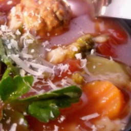 Hearty Italian Meatball Soup Recipe