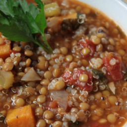 Hearty Lentil and Quinoa Stew