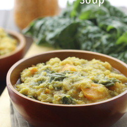 Hearty Lentil and Swiss Chard Soup