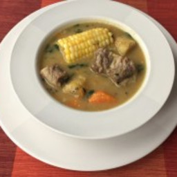 Hearty Oxtail and Split Pea Soup
