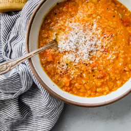 Hearty Red Lentil Soup (How to Cook Red Split Lentils)