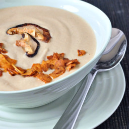 Hearty Roasted Mushroom Bisque