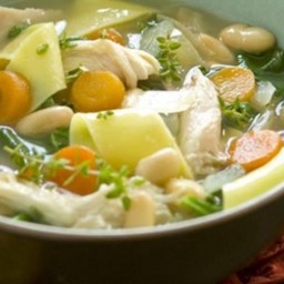 Hearty Turkey Noodle Soup