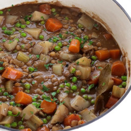 Hearty Vegan Lentil Stew!