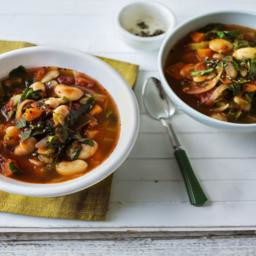 Hearty vegetable soup