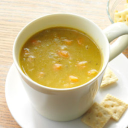 Hearty Vegetable Split Pea Soup Recipe
