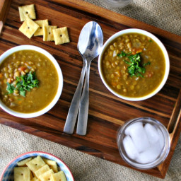 Hearty Vegetarian Lentil Soup