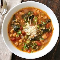 Hearty Veggie Chickpea Soup