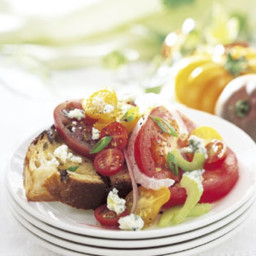 Heirloom Tomato Salad with Blue Cheese