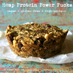 Hemp Protein Power Pucks {vegan+glutenfree}