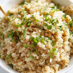Herb and Garlic Quinoa