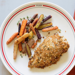 Herb-and-Walnut-Crusted Chicken