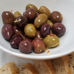 Herb Infused Olives