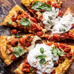 Herb Roasted Cherry Tomato Pizza