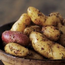 Herb-Roasted Fingerling Potatoes with Whole-Grain Mustard
