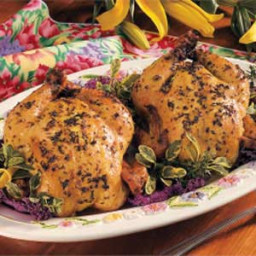 Herb-Roasted Game Hens Recipe