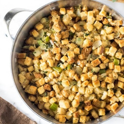 Herb Stuffing from Scratch