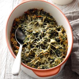 Herbed Baked Spinach