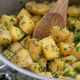 Herbed Boiled Potatoes