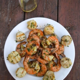 HERBED CITRUS GRILLED SHRIMP AND SCALLOPS
