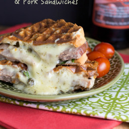 Herbed Grilled Cheese Sandwiches with Rosemary Pork