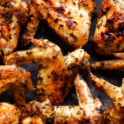 Herbed Grilled Chicken Wings