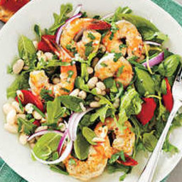 Herbed Shrimp and White Bean Salad
