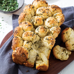 Herbed Sour Cream Pull-Apart Loaf