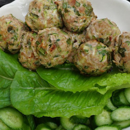 Herbed Turkey-Zucchini Meatballs