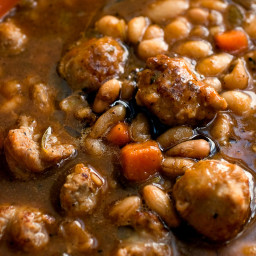 Herbed White Bean and Sausage Stew
